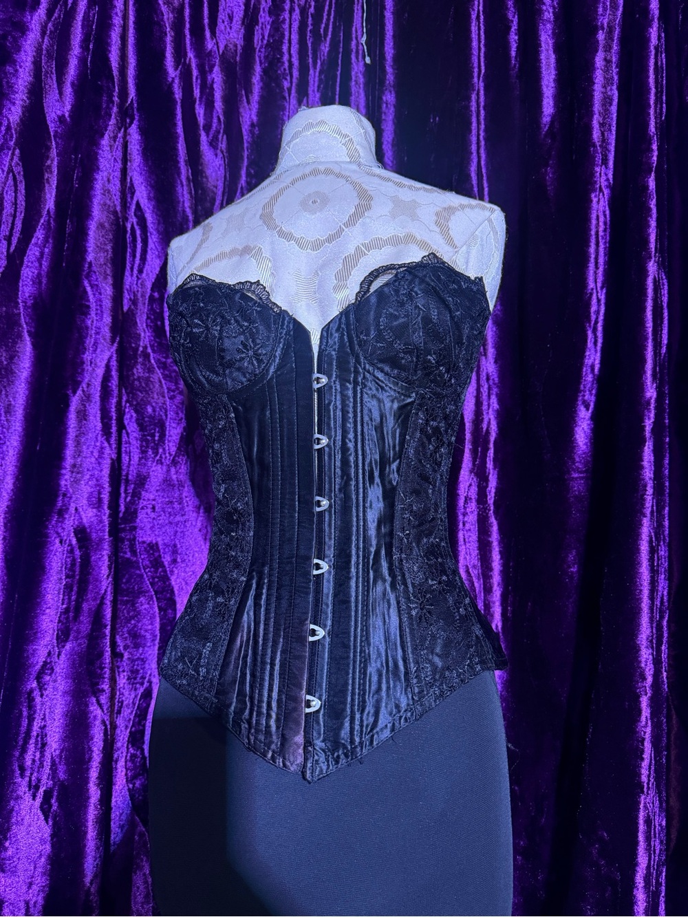 Vintage Gothic Lace Corset